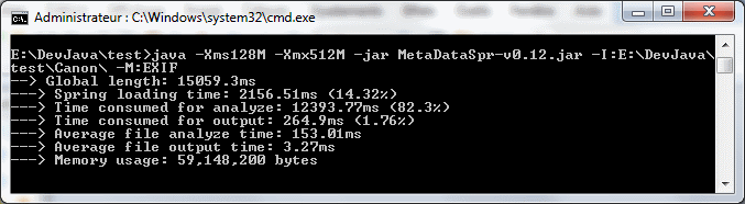 MetaData SPR in BATCH mode